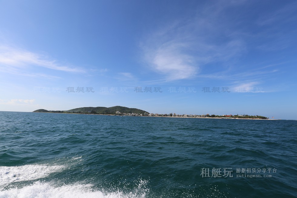 三亞旅游游艇租賃，三亞港至西島航線