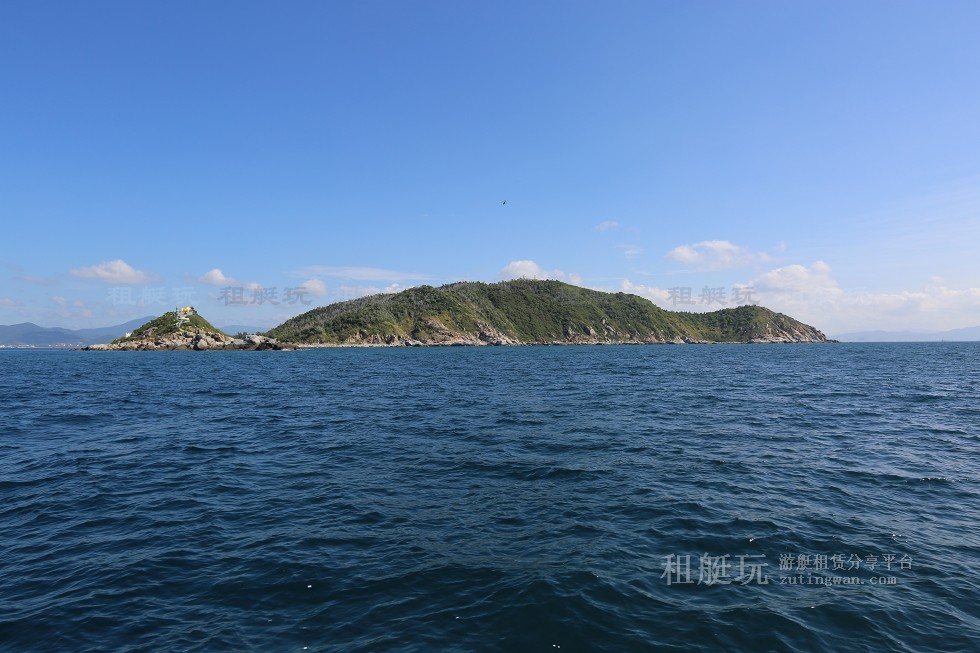 三亞旅游游艇租賃，三亞港至西島航線