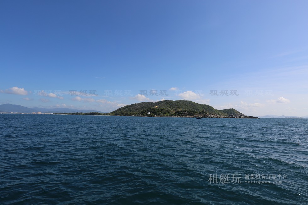 三亞旅游游艇租賃，三亞港至西島航線