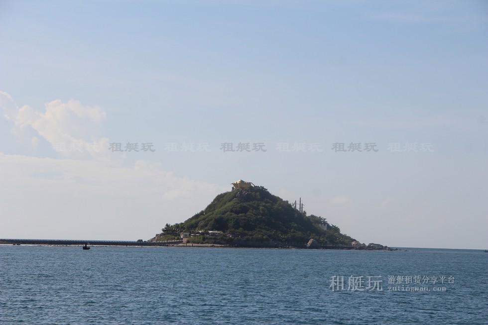 三亞旅游游艇租賃，三亞港至西島航線